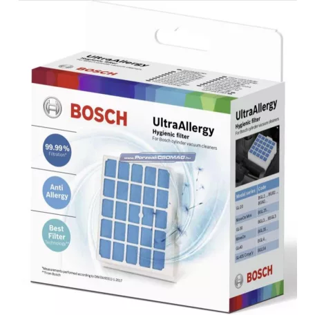 Hepa szűrő BBZ156HF 11,3cm x 9,2cm x 4,9cm 00578861-00576833 Bosch