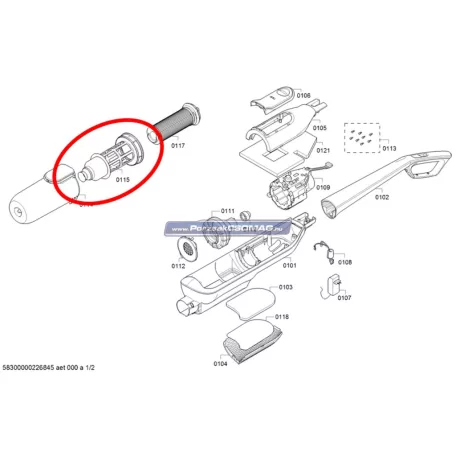 Finomszűrő Bosch 00754174