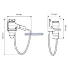 Starmix Hajszárító HFTW12 falitartóval