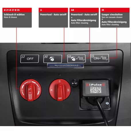 Ipari porszívó Starmix IPulse H-1635 SafePlus 018614
