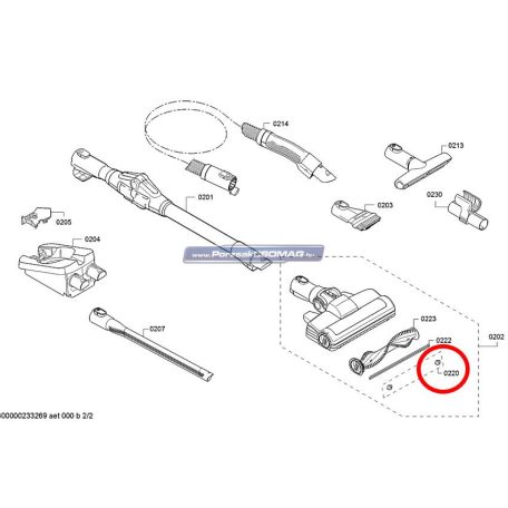 Görgő Bosch 10011981 