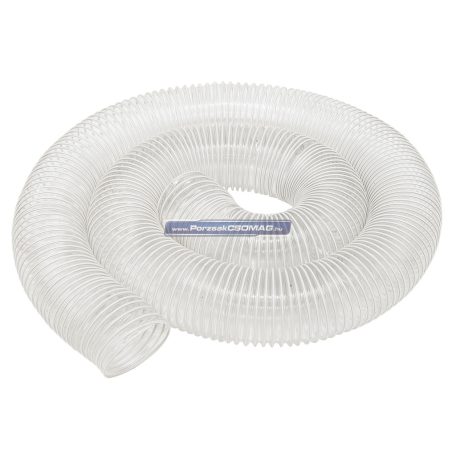 PVC-spirál-elszívó-tömlőcső diam. 100 mm (4 m)