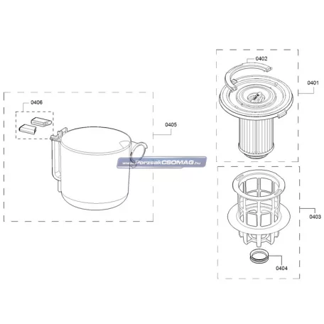 Motorszűrő Bosch szűrő szita BGS7SIL64... 12019922