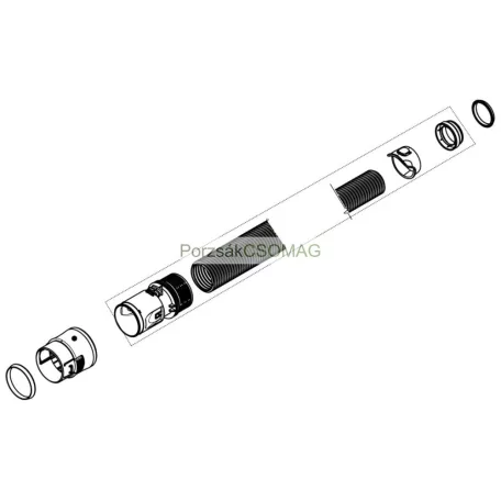 Gégecső AEG/Electrolux 140071857027