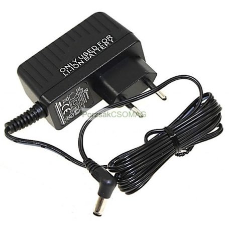 Akkumulátor töltő 25V 0,5A 12,5W porszívóhoz CSAK Li-Ion akkumulátorhoz 140117630115