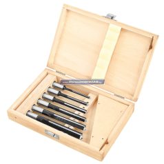 Hosszlyukfúró-szett 6-részes balra forduló, 13 mm szár