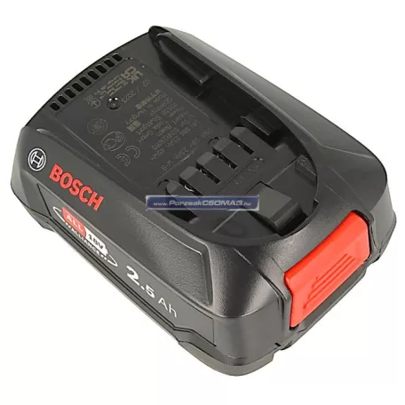 Akkumulátor 18V 2,5A Li-Ion Bosch porszívóhoz 1600A005B0
