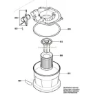 Hengerszűrő Bosch 1600A011RT