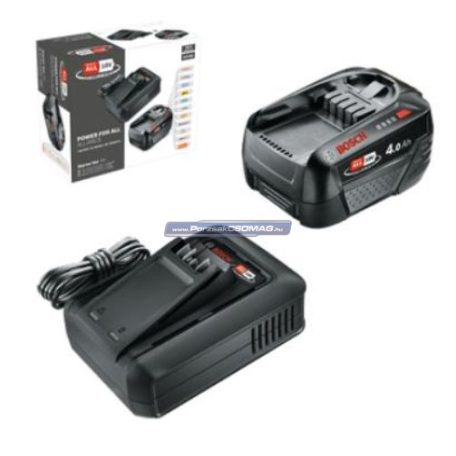 Akkutöltő és akku készlet Bosch 18V (1 x 4Ah + AL18V-44) 1600A031T6