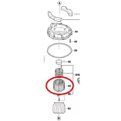Hengerszűrő Bosch 1619PB0841
