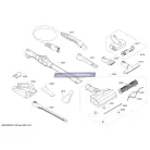 Turbo kefés porszívófej Bosch 40mm 17002957-17008529