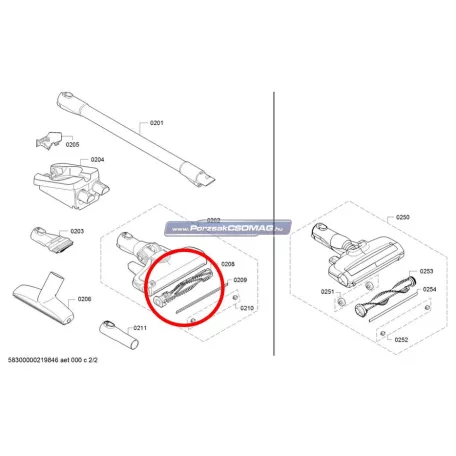 Hengerkefe Bosch 17004234 MUH6, Unlimited