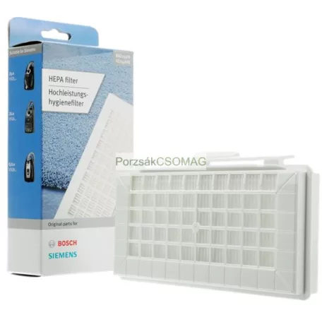 Hepa szűrő Bosch 20,3cm x 10,5cm x 2,6cm BBZ154HF