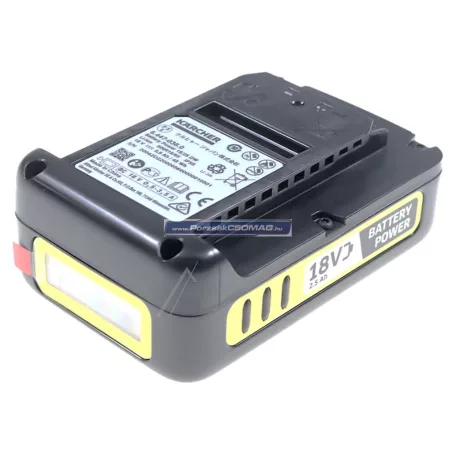 Akkumulátor 18V 2,5Ah 45Wh Li-Ion porszívókhoz Karcher 2.445-034.0