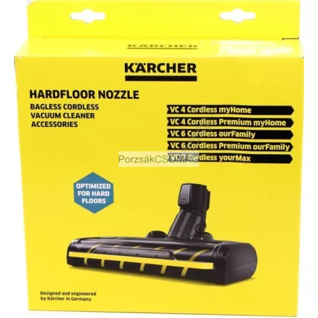 Turbo kefés porszívófej Karcher 37mm 2.863-322.0
