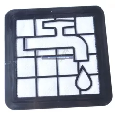   Motorszűrő Philips 15,5cm x 15,5cm x 2,1cm FC9557... 300003621781 kompatibilis