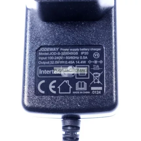 Akkumulátor töltő 32V 0,45A 14,4W porszívóhoz 300011188611