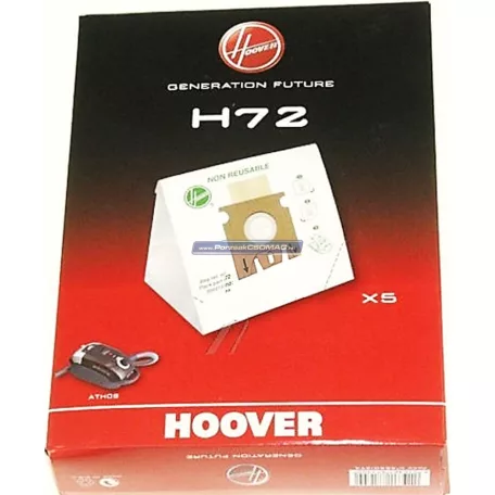 Papír porzsák H72 Hoover 5db/csg 35601374