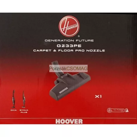 Kombi porszívófej Hoover 31mm G233PE 35601672