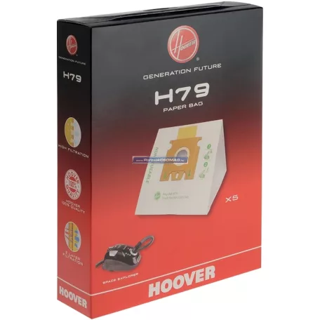 Papír porzsák H79 5db/csg 35601745