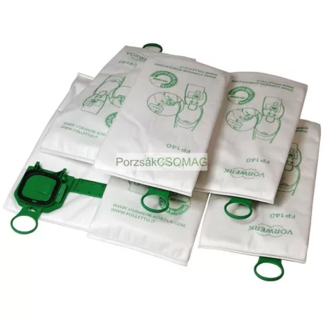 Mikroszálas porzsák VK140 VK150 Vorwerk 6db/csomag