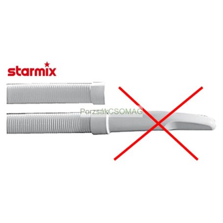 Gégecső Starmix TB11,TB15 fúvóka nélkül 1,5m 433202