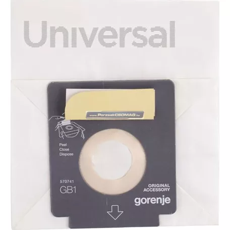 Papir porzsák 5db/csomag Gorenje GB1PBU 570741