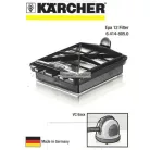 Hepa szűrő Karcher 13,5cm x 10cm x 4,5cm 6.414-805.0