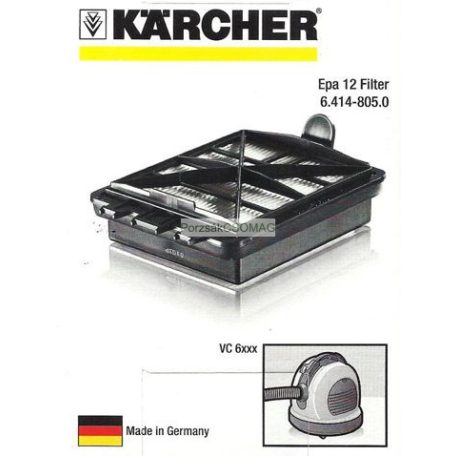 Hepa szűrő Karcher 6.414-805.0