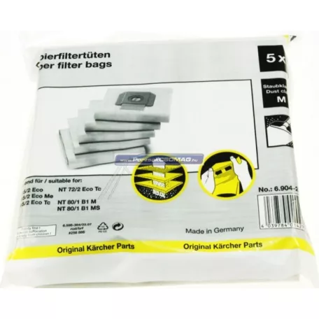 Papír porzsák Karcher 5db/csomag 6.904-285