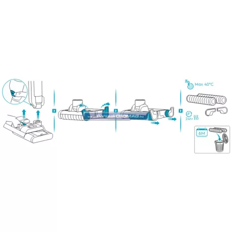 Hengerkefe AEG, Electrolux ZE191 9009238099