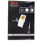 Porzsák GR17 5db/csomag + 1db  mikrofilter AEG mikroszálas