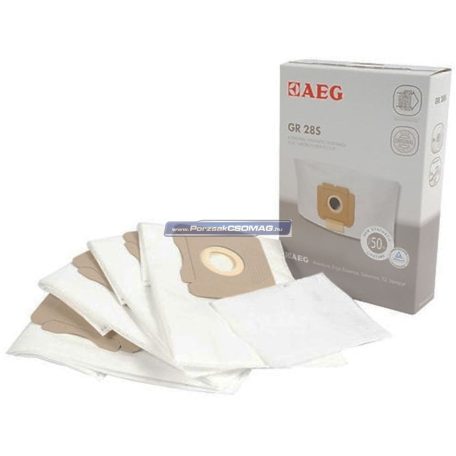 Porzsák GR28S 4db/csomag + 1db mikroszűrő AEG mikroszálas