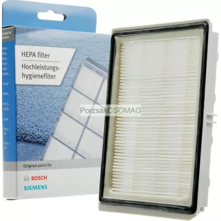 Hepa szűrő Bosch 15,3cm x 10,8cm x 2,3cm BBZ8SF1 Hygienefilter 17007969 00578733