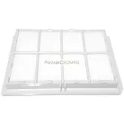 Hepa szűrő Bosch 15,3cm x 10,8cm x 2,3cm BBZ8SF1 Hygienefilter 17007969 00578733