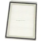 Hepa szűrő Bosch 15,3cm x 10,8cm x 2,3cm BBZ8SF1 kompatibilis