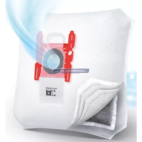 Porzsák BBZAFGALL AirFresh 4db/csomag Bosch mikroszálas 41FGALL 17002915