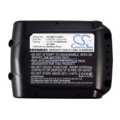 Akkumulátor 14,4V 3Ah Li-ion Makita kompatibilis