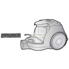 Motorszűrő Samsung 9,5cm x 2,5cm x 3mm DJ63-00671A