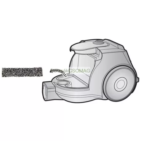 Motorszűrő Samsung 9,5cm x 2,5cm x 3mm DJ63-00671A