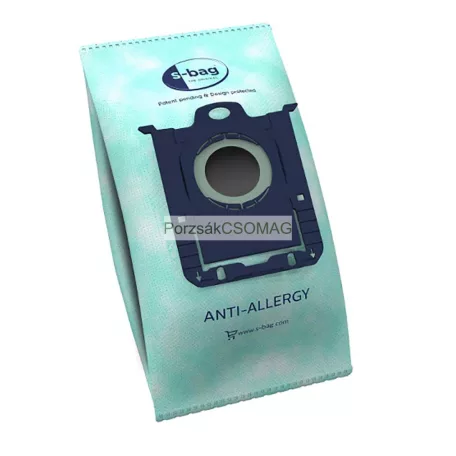 Porzsák E206S 4db/csomag S-Bag Antiallergén Electrolux mikroszálas SBAG