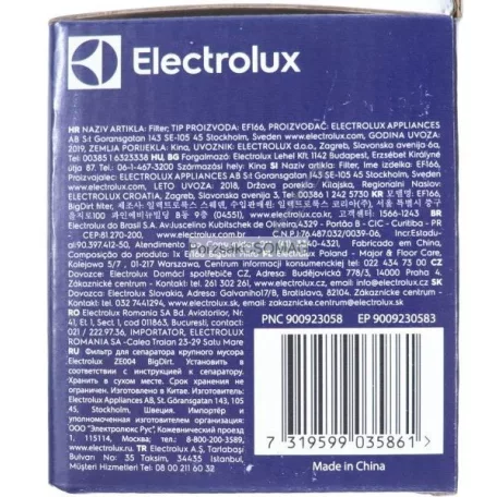 Motorszűrő Electrolux hamuporszívóhoz BIG DIRT 9009230583 EF166