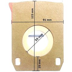 Porzsák ES1S 4db/csomag mikroszálas