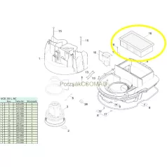 Lamellás szűrő Flex 337.692