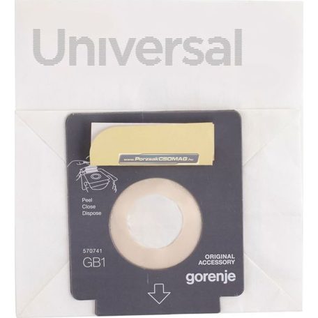  Papir porzsák 5db/csomag Gorenje GB1PBU 570741