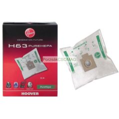 Porzsák H63 4db/csomag 35600536 mikroszálas