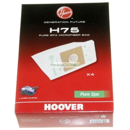  Mikroszálas porzsák HOOVER H75 4db/csomag