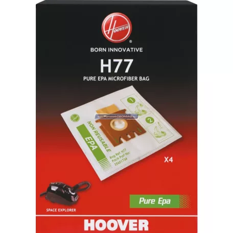 Porzsák HOOVER H77 4db/csomag 35601734 mikroszálas