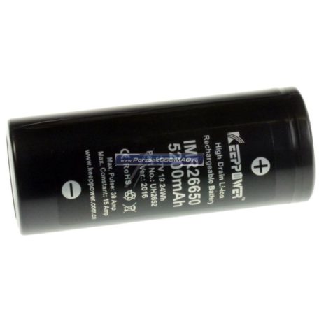 Akku 3,7V-5200MAH 26650 - LITHIUM