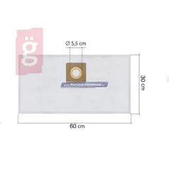Porzsák 5db/csomag PROFUS III Kompatibilis mikroszálas